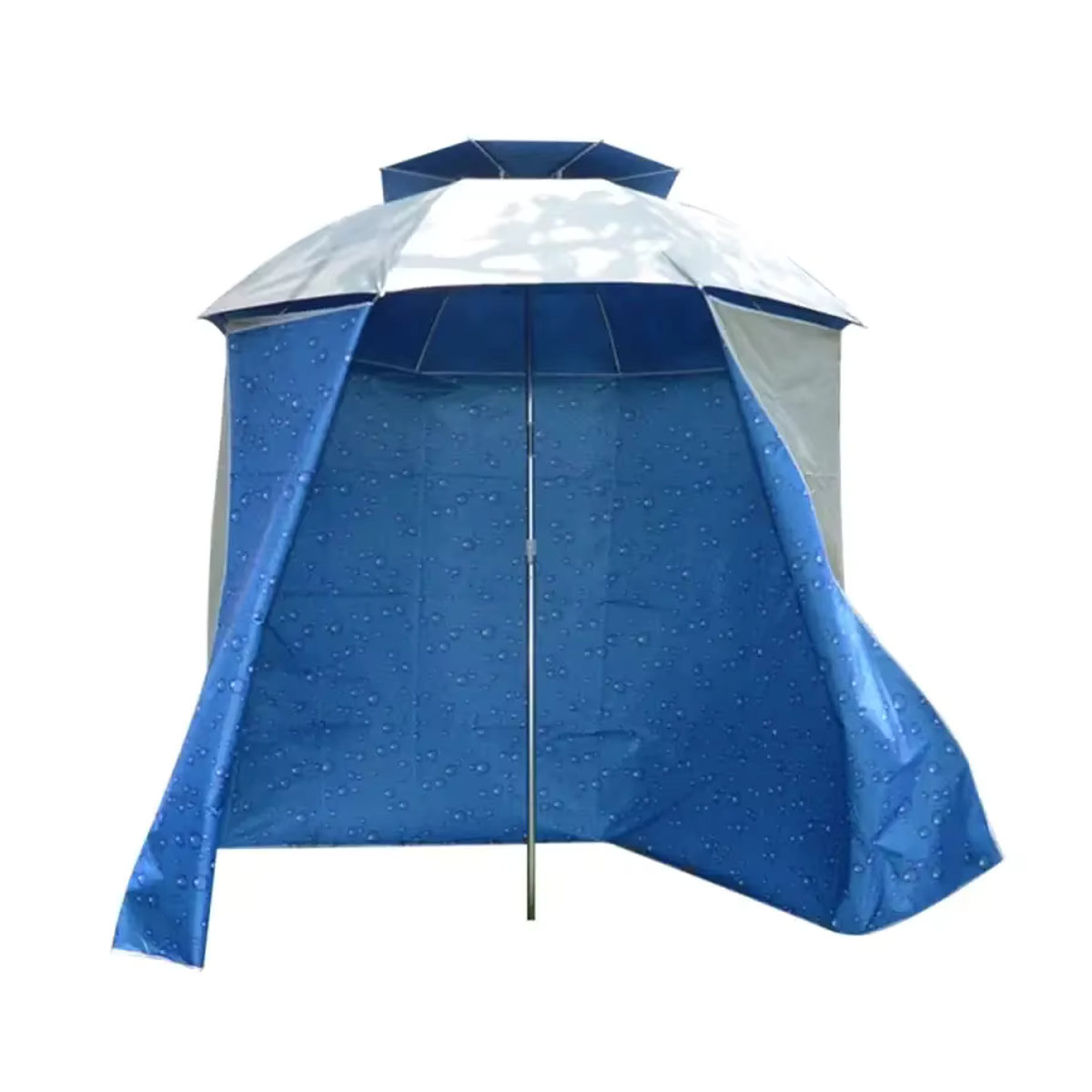 Regendichtes Outdoor Zelt aus Oxford-Gewebe als Gartenpavillon und Camping Shelter mit Wand, 4,8 m - Bild 5