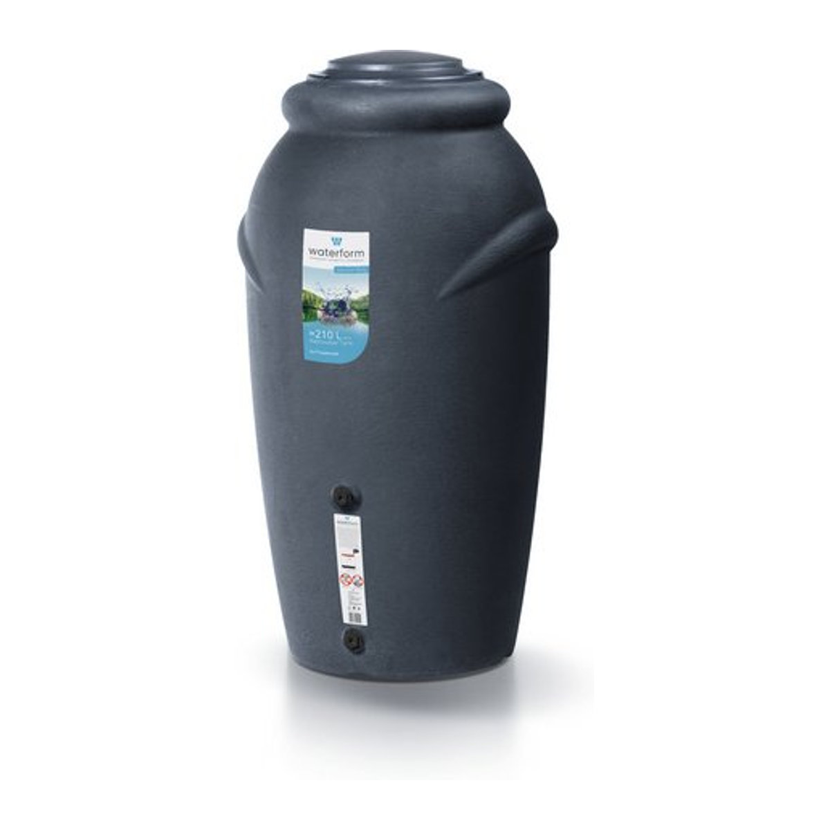 Regentonne Prosperplast Aquacan Baby in Anthrazit, B/H: 56 x 113 cm - Bild 4