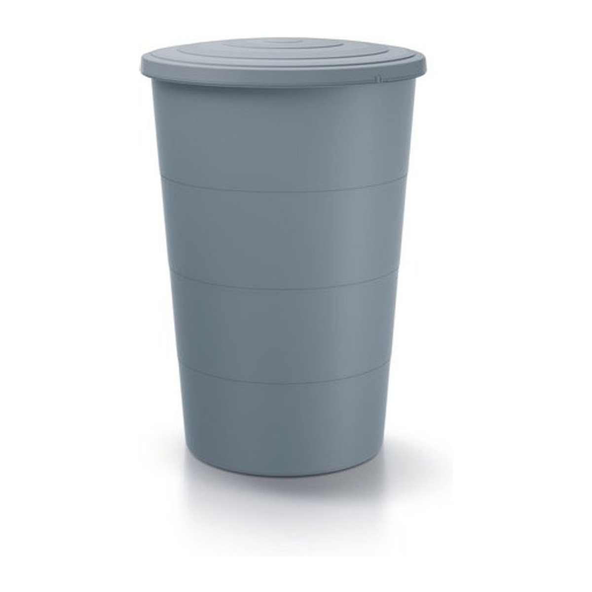 Regentonne Smooth von PROSPERPLAST aus Kunststoff in Grau, B: 60 cm, H: 87,8 cm - Bild 1