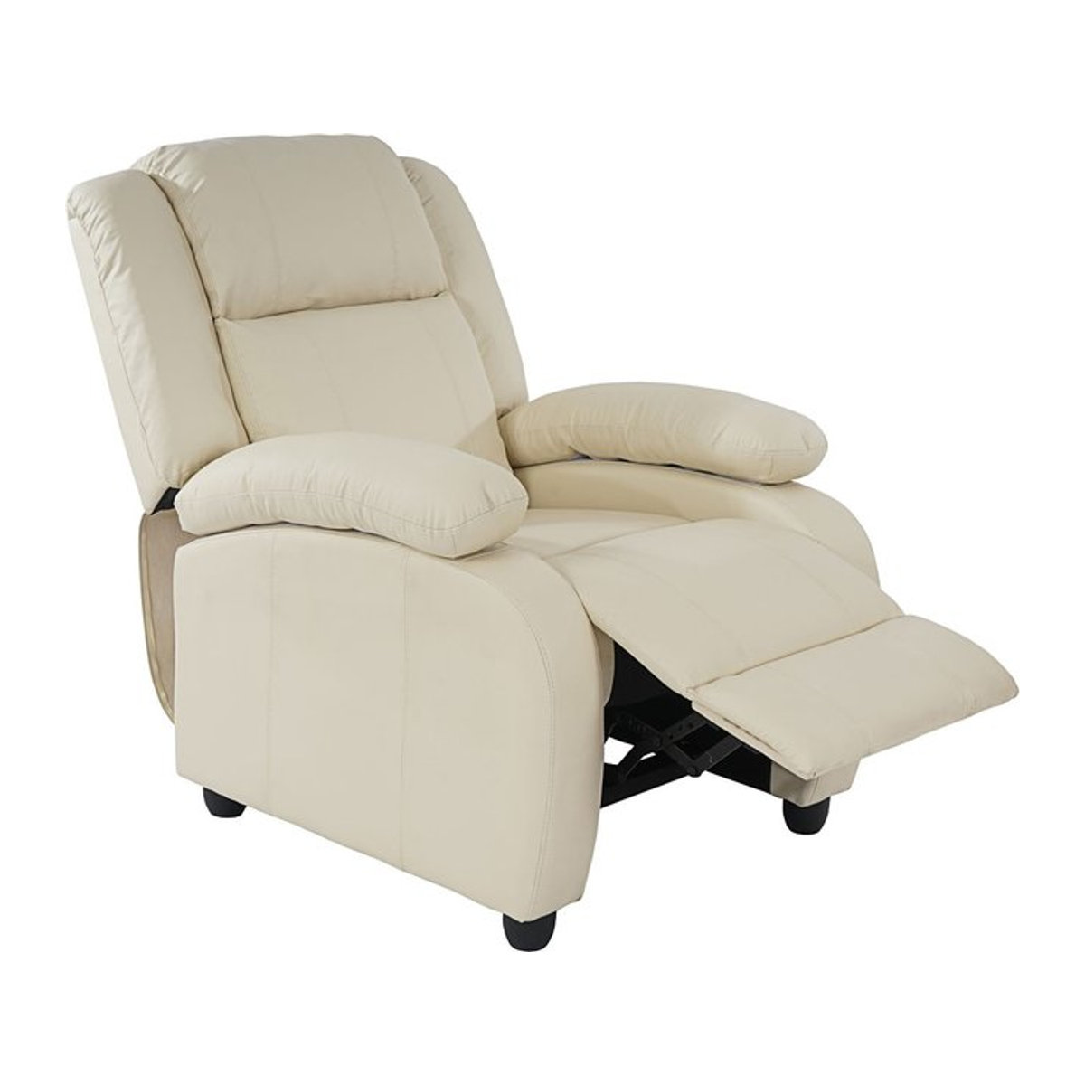 Relaxsessel Glasgow Fernsehsessel aus Kunstleder in Beige - Bild 1