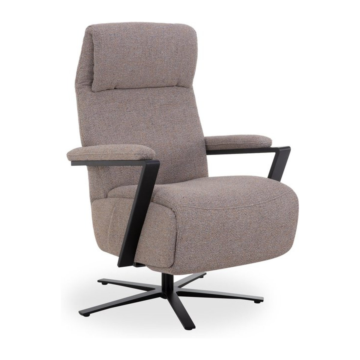 Relaxsessel MONDO LEVIAS LAZYLINE in Beige Taupe Meliert aus Stoff - Bild 1