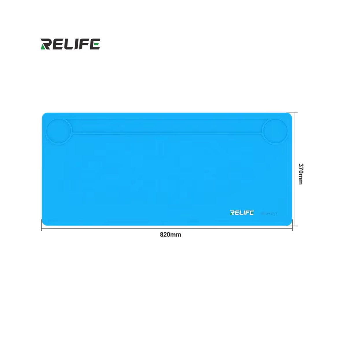 RELIFE RL-004DQ Silikon-Reparaturmatte in Blau, 35 Zoll, hochtemperaturbeständige und wasserdichte Arbeitsunterlage für die Telefonreparatur und Desktop-Aufbewahrung - Bild 3