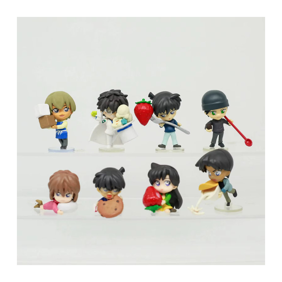 Rement Detective Conan Miniaturszene Nachmittagstee Blind Box Figuren aus Kunststoff in Mehrfarbig - Bild 2