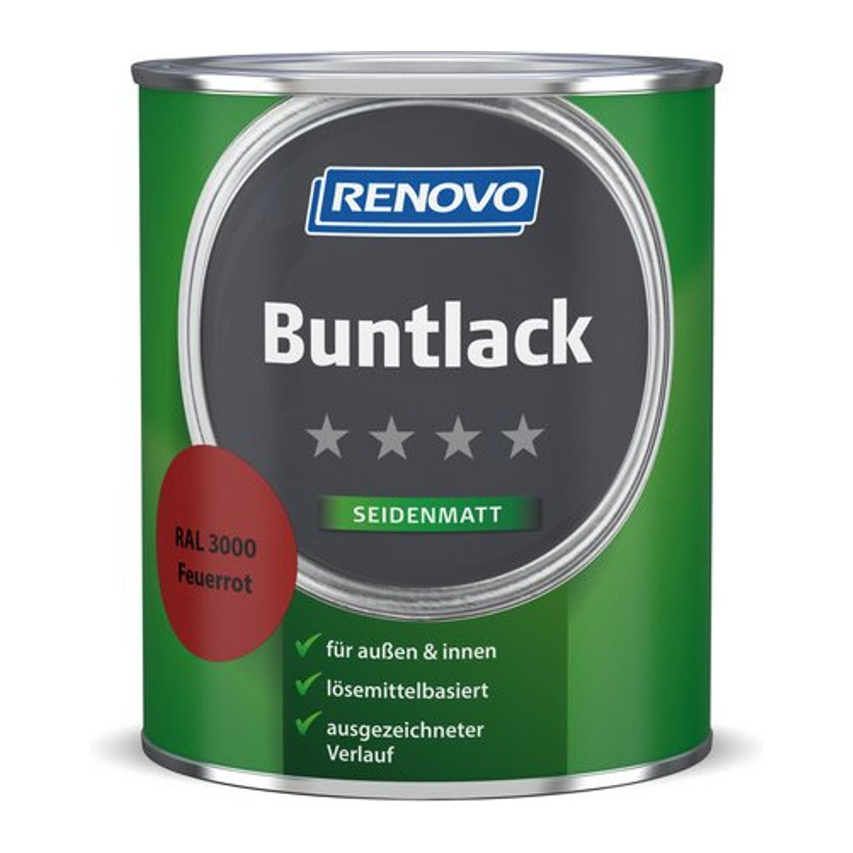 RENOVO Buntlack in Rot Uni - Bild 1