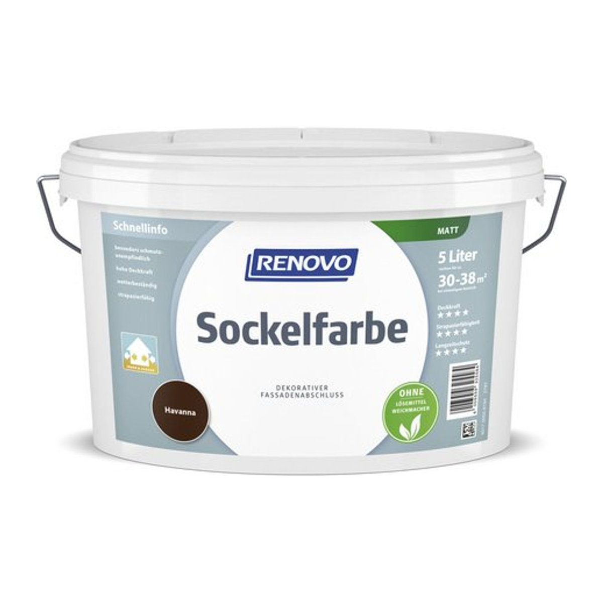 RENOVO Sockelfarbe Braun Uni - Bild 1