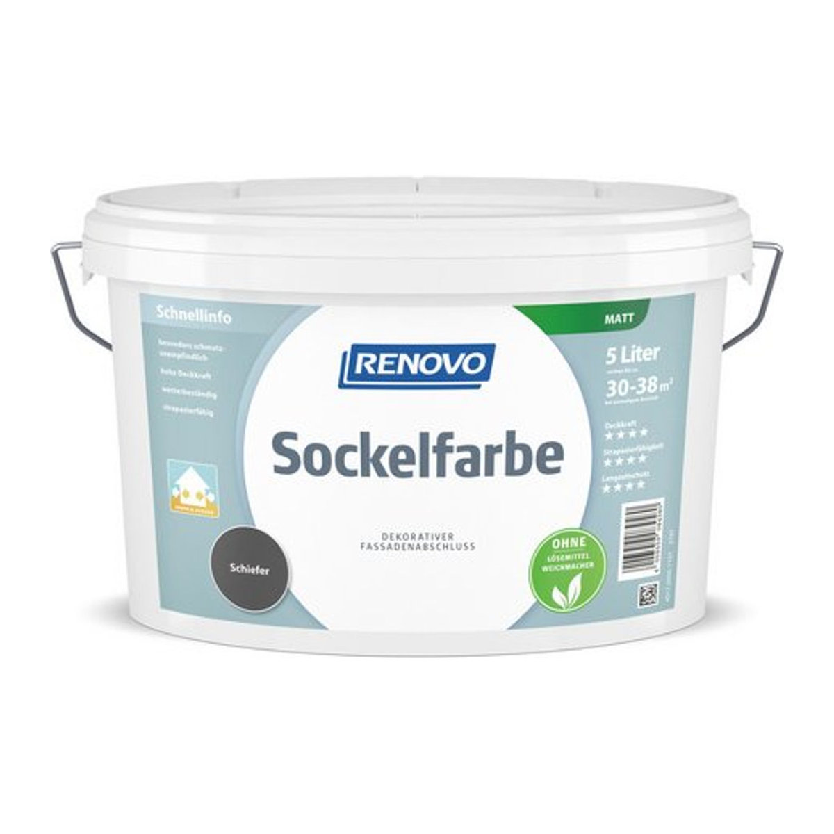 RENOVO Sockelfarbe Grau Uni - Bild 1