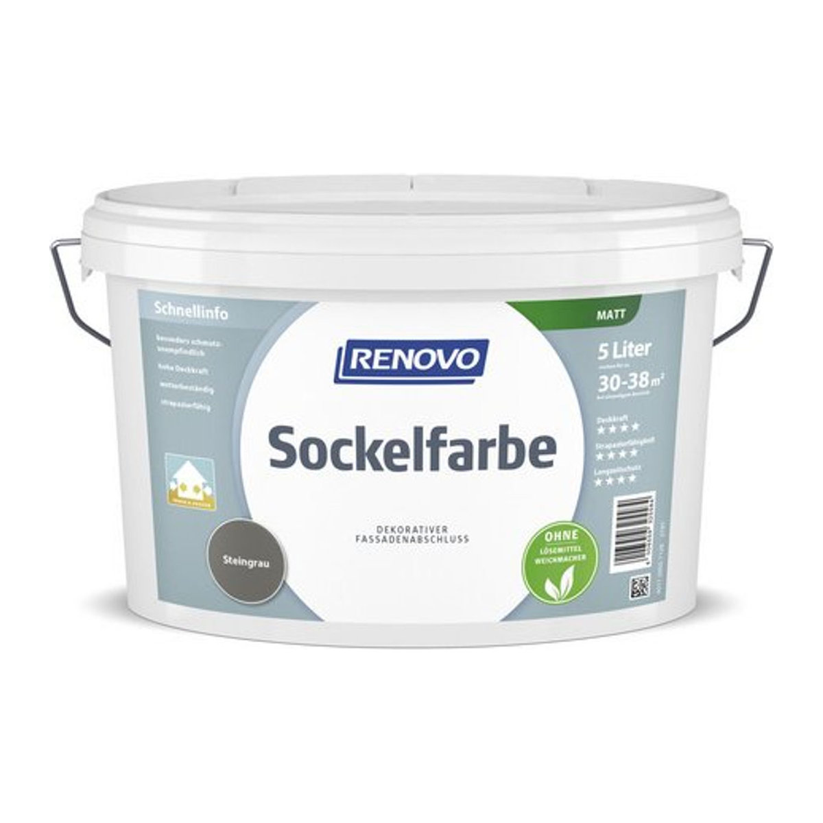 RENOVO Sockelfarbe Grau Uni - Bild 1
