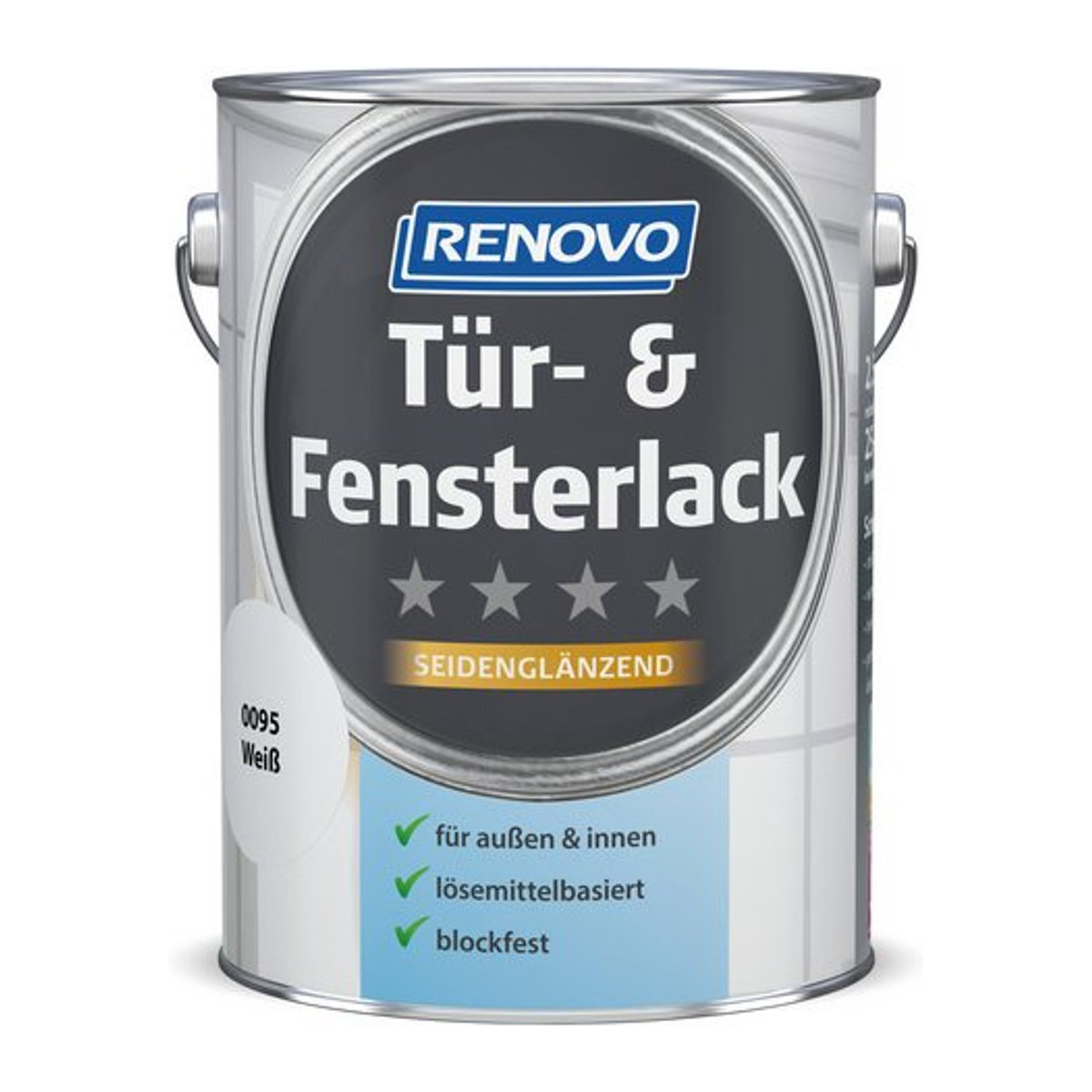 RENOVO Tür- und Fensterlack in Weiß - Bild 1