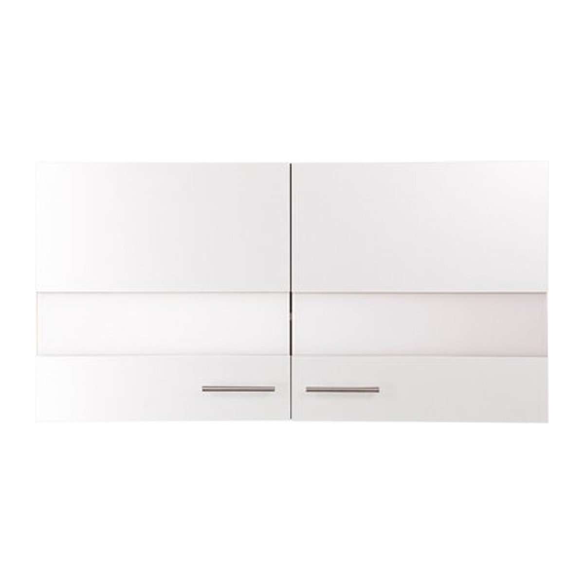 Respekta Hängeschrank Merle in Weiß mit Eiche-Optik, B/H/T: 110 x 56 x 35 cm - Bild 1