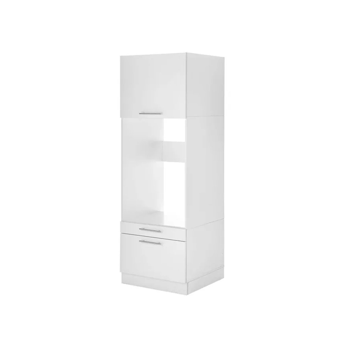 Respekta Hauswirtschaftsraum-Set Clara Waschmaschinenschrank in Weiß Matt, B/H/T: 117,4 x 200 x 67,6 cm - Bild 4