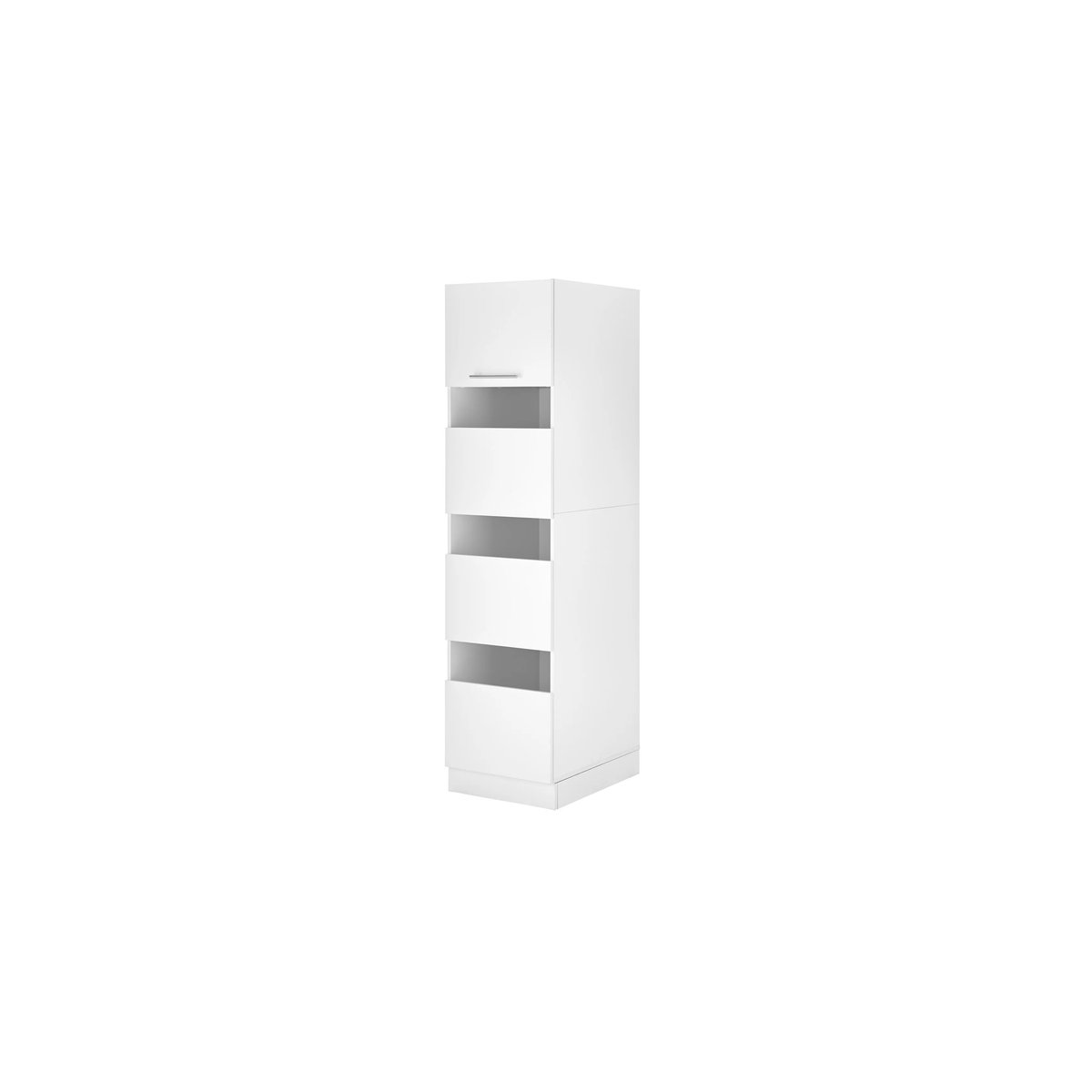 Respekta Hauswirtschaftsraum-Set Clara Waschmaschinenschrank und Wäscheschrank in Weiß Matt, B/H/T: 117,4 x 200 x 67,6 cm - Bild 3