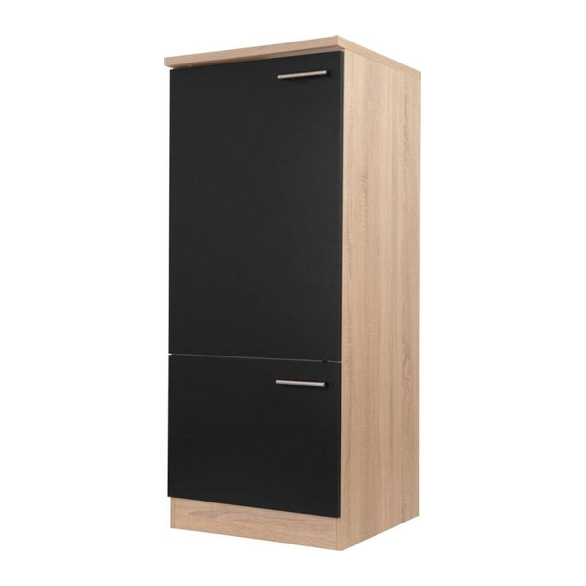 Respekta Umbauschrank Merle Vorratsschrank Schwarz B/H/T: 60 x 144,8 x 60 cm - Bild 2