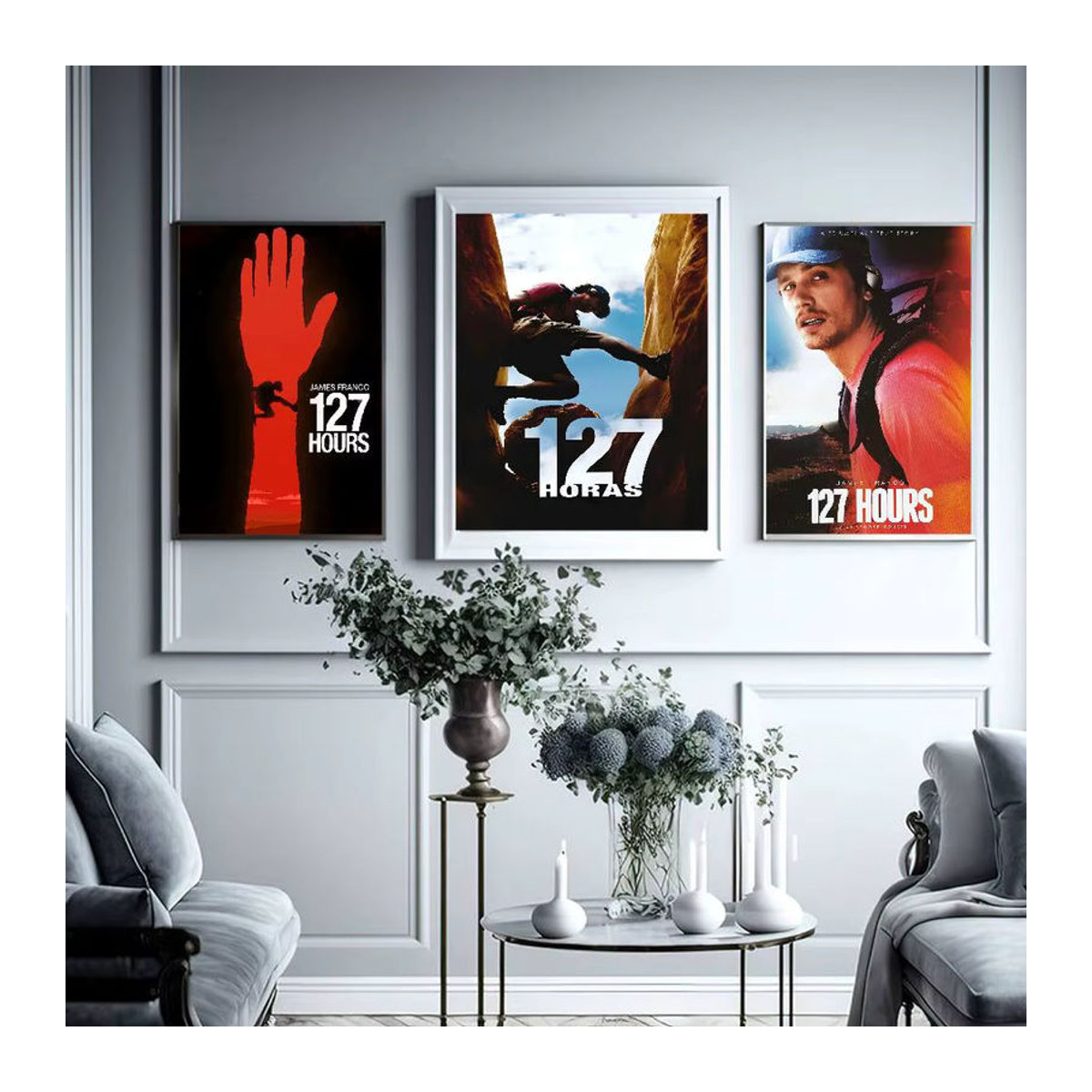 Retro Kraftpapier Poster 127 Stunden Film Aufkleber für Wanddekoration in Mehrfarbig - Bild 2