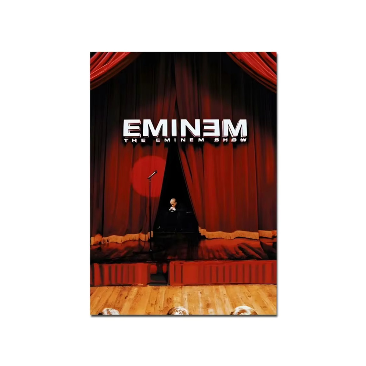Retro Musik Poster Wanddeko mit Eminem SZA Drake Motiven in Schwarz, Rechteckiges Papier für dein Zimmer oder Café - Bild 7