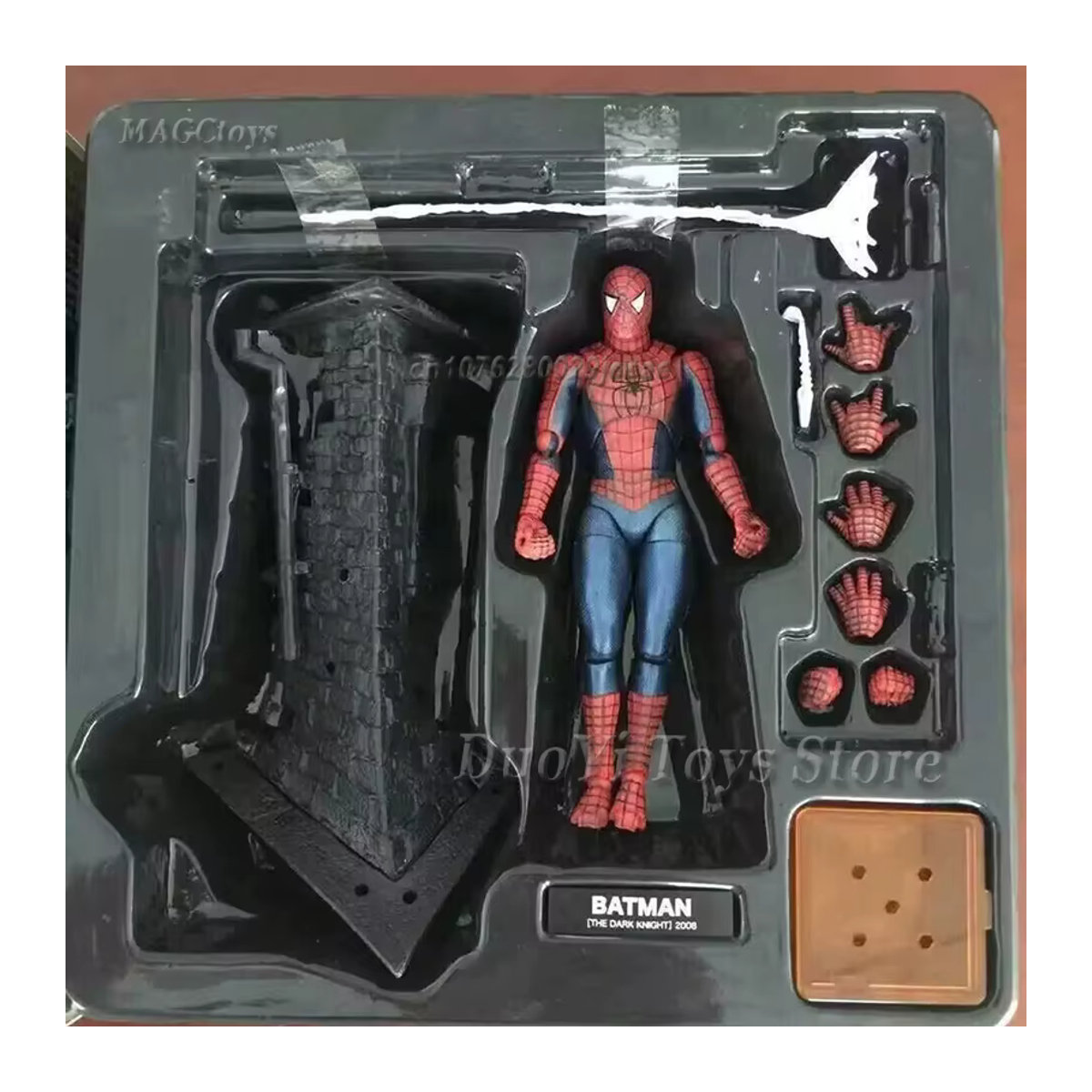 Revolte Yamaguchi Nr. 039 Spiderman weit weg von zu Hause Actionfigur aus Kunststoff, mehrfarbig - Bild 2
