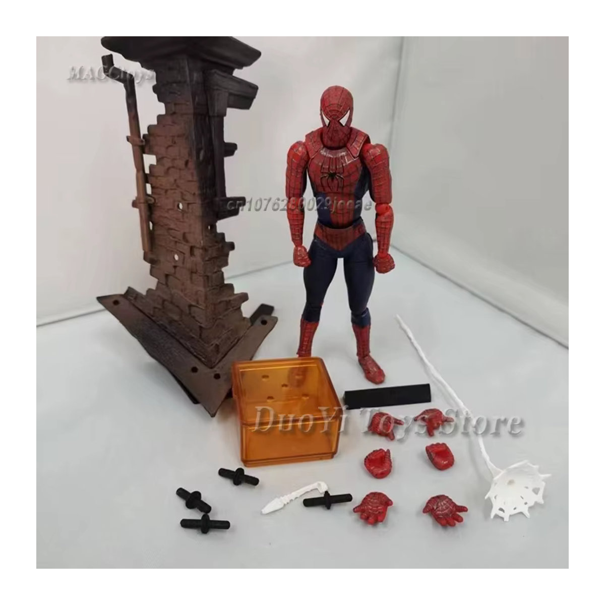 Revolte Yamaguchi Nr. 039 Spiderman weit weg von zu Hause Actionfigur aus Kunststoff, mehrfarbig - Bild 3