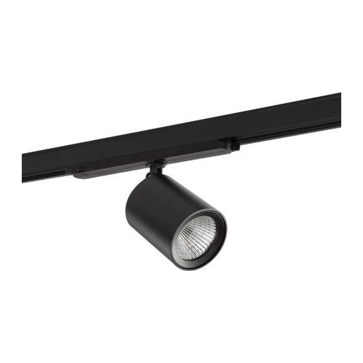 RIDI Hochvolt-Schienensystem-Leuchte LED in Schwarz mit neutralweißem Licht - Bild 1
