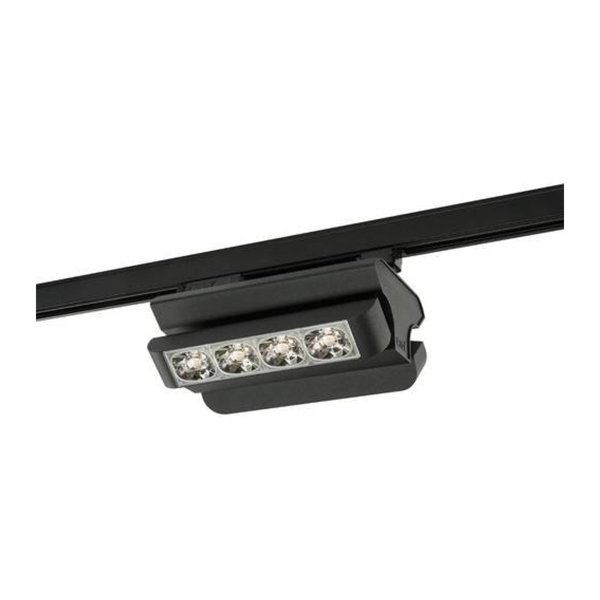 RIDI Hochvolt-Schienensystem-Leuchte LED in Schwarz mit neutralweißem Licht - Bild 1