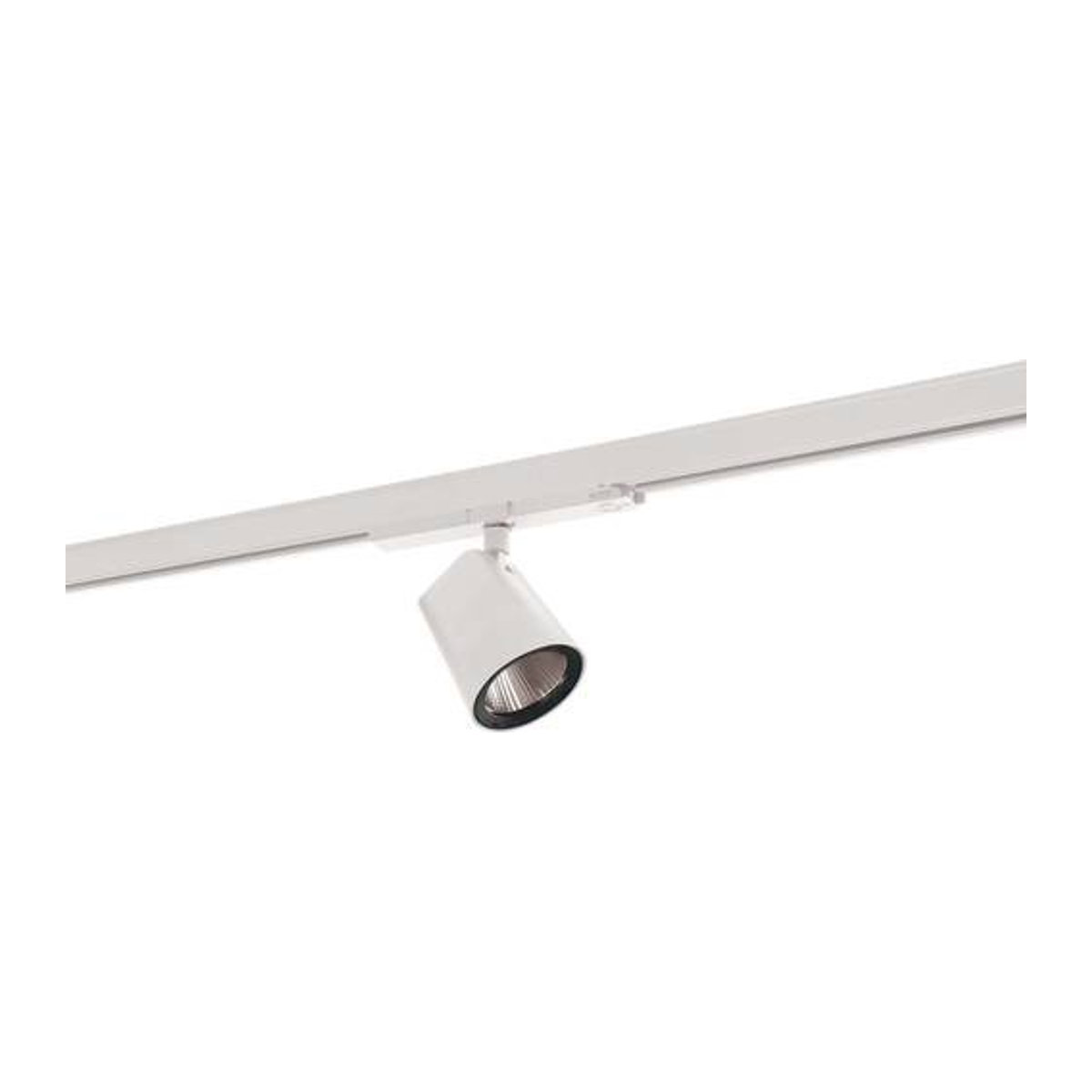 RIDI Hochvolt-Schienensystem-Leuchte LED in Weiß, warmweiß, minimalistisches Design - Bild 1
