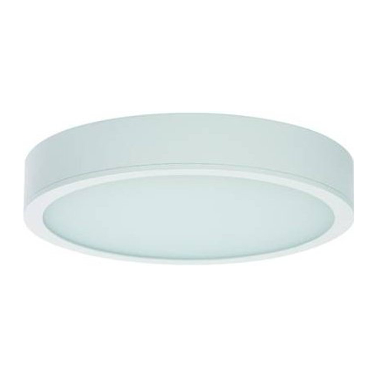 RIDI LED-Deckenleuchte in Weiß, minimalistisches Design, warmweiß - Bild 1