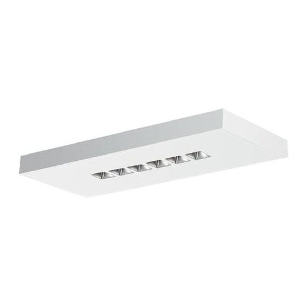 RIDI LED-Deckenleuchte in Weiß mit neutralweißem Licht im modernen Design - Bild 1