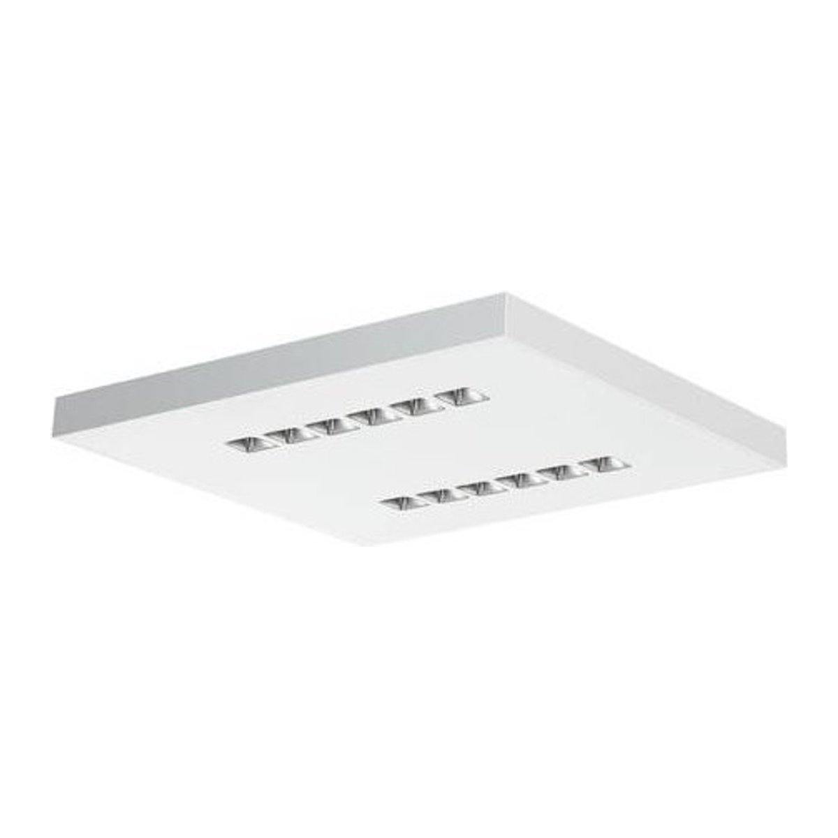 RIDI LED-Deckenleuchte in Weiß mit neutralweißem Licht, modernes Design - Bild 1