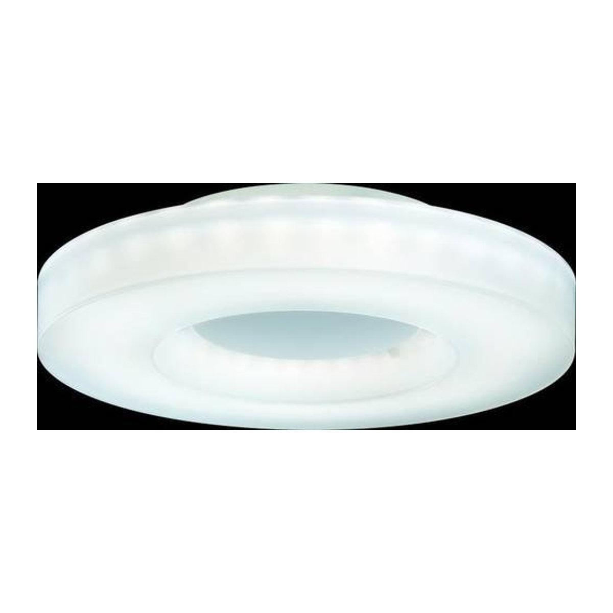 RIDI LED-Deckenleuchte in Weiß und Opal mit warmweißem Licht und minimalistischem Design - Bild 1