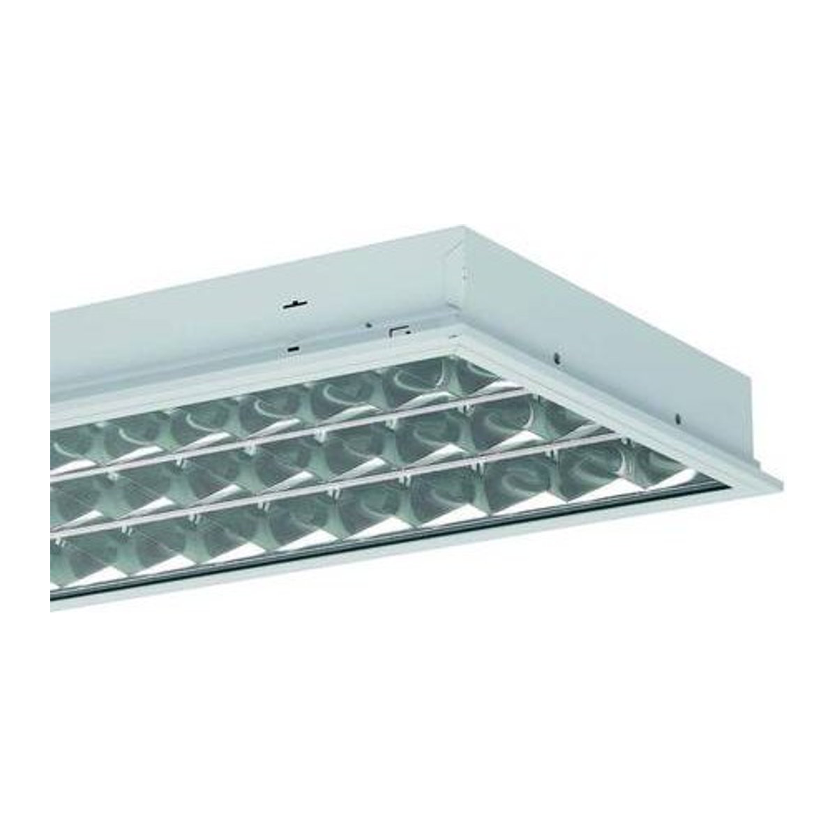 RIDI LED-Einbauleuchte 860595 in Weiß mit 96W und neutralweißem Licht - Bild 1