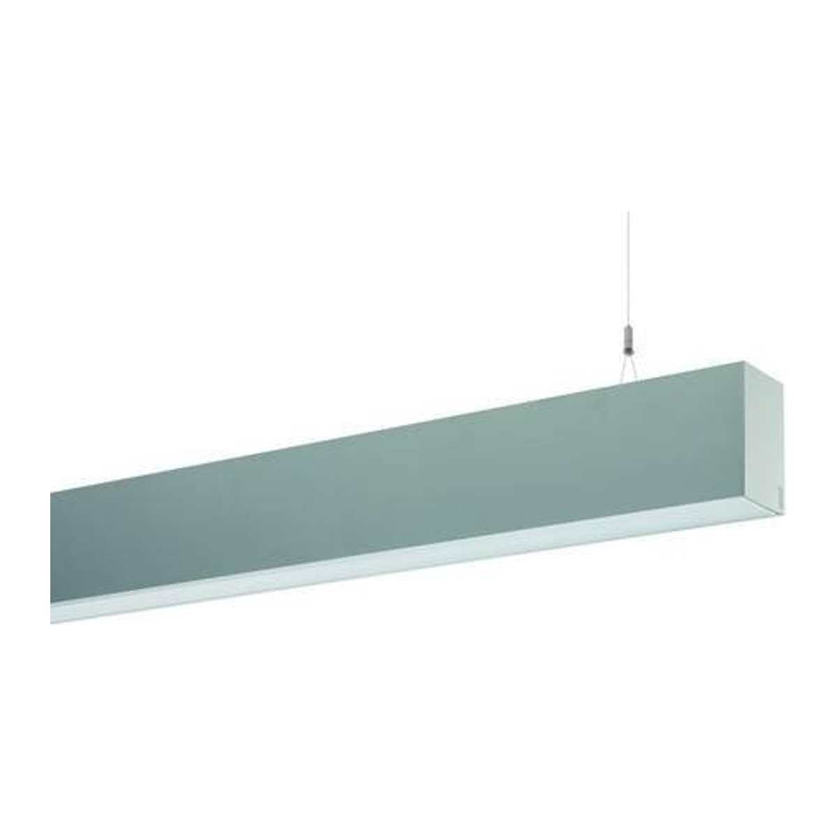 RIDI LED-Pendelleuchte aus Aluminium in Alufarben/Grau mit neutralweißem Licht - Bild 1