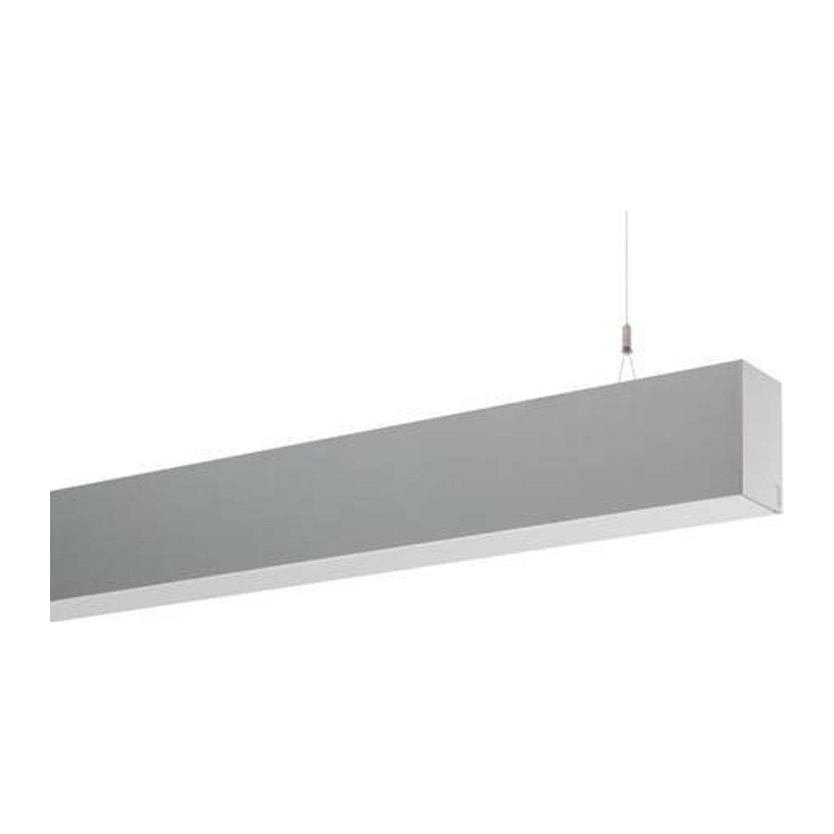 RIDI LED-Pendelleuchte aus Aluminium in Alufarben/Grau mit neutralweißem Licht - Bild 1