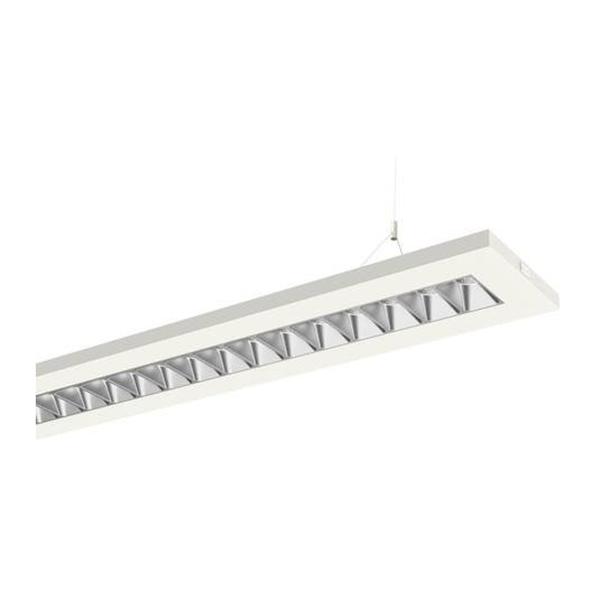RIDI LED-Pendelleuchte in Weiß mit neutralweißem Licht und minimalistischem Design - Bild 1