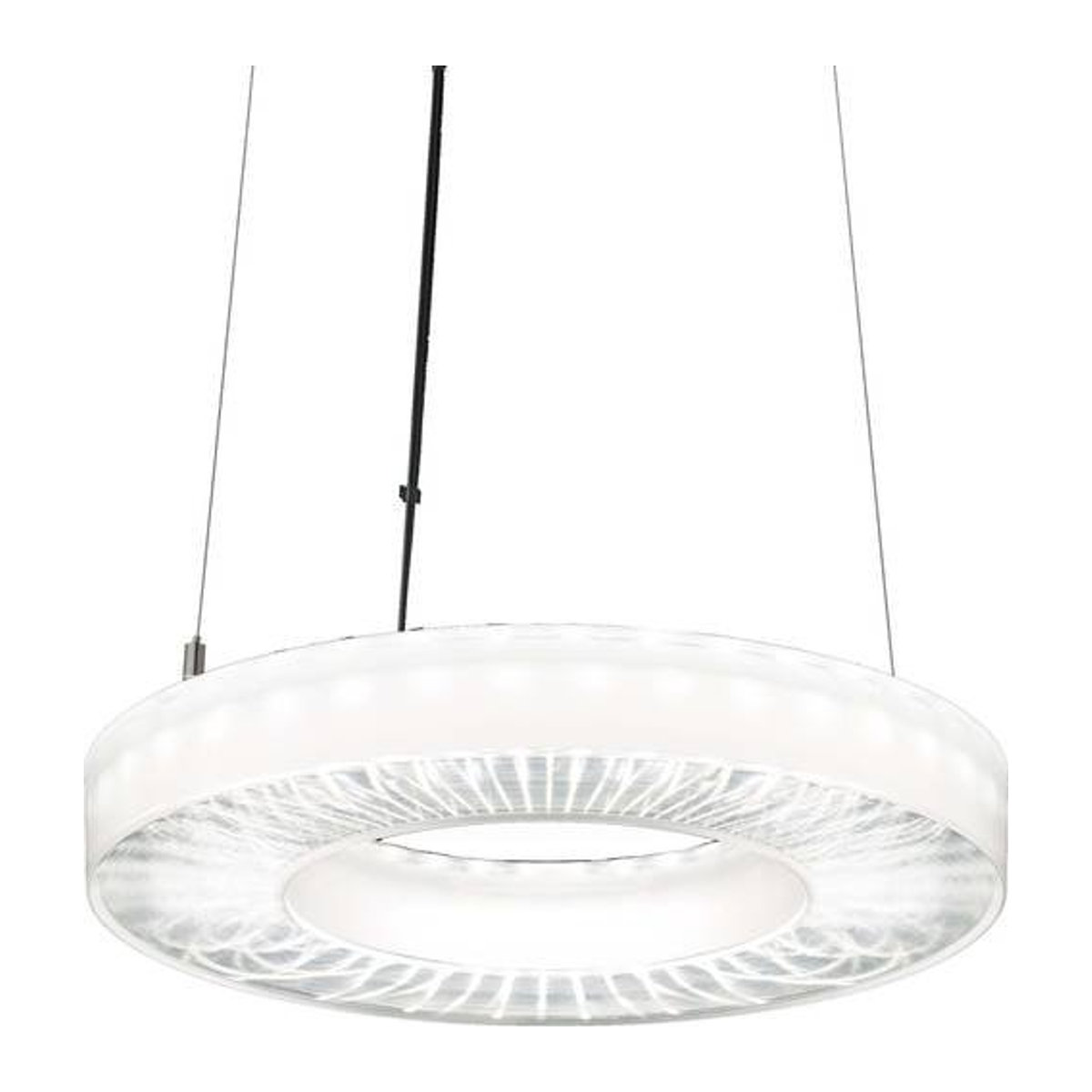 RIDI LED-Pendelleuchte Modern Weiß 8W - Bild 1