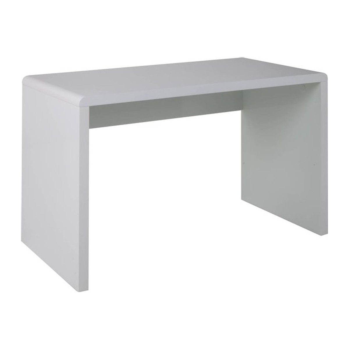 riess-ambiente Schreibtisch FAST TRADE Modern Minimalistisch Weiß Hochglanz Breite: 120 cm - Bild 1