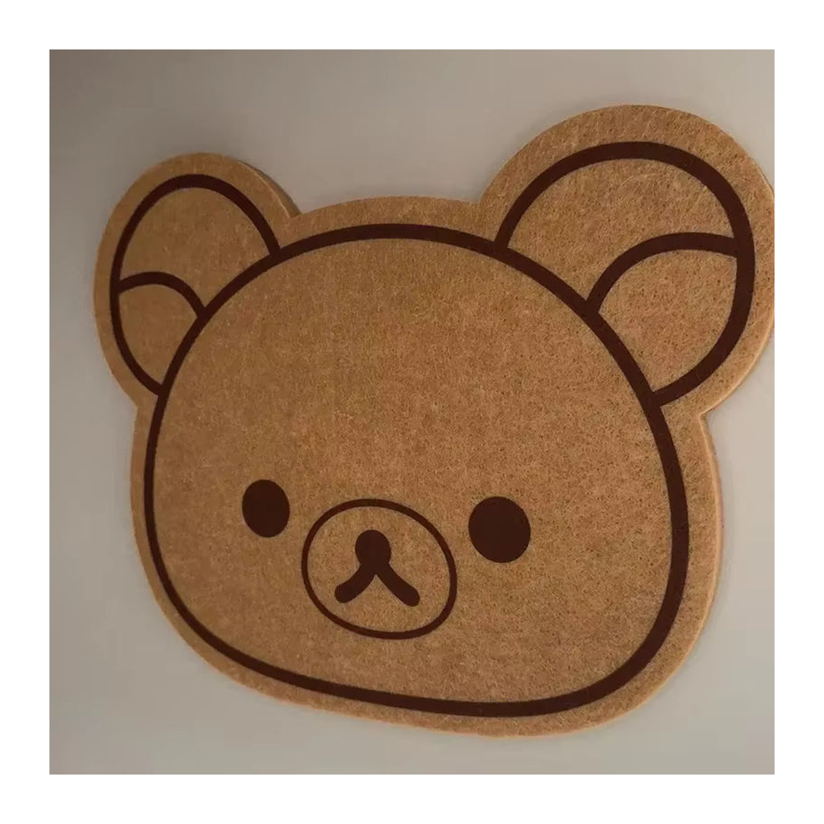 Rilakkuma Filztafel in Braun als Wanddekoration mit Tier-Motiv - Bild 2