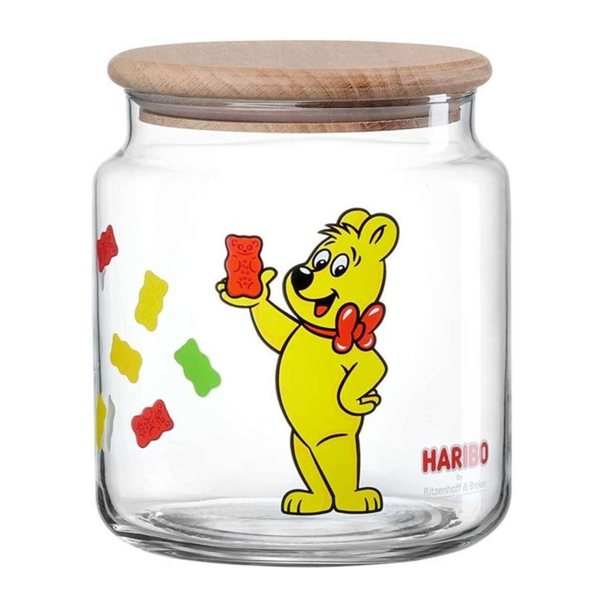 Ritzenhoff & Breker Glasdose Allover Haribo transparent Durchmesser: 12 cm - Bild 1