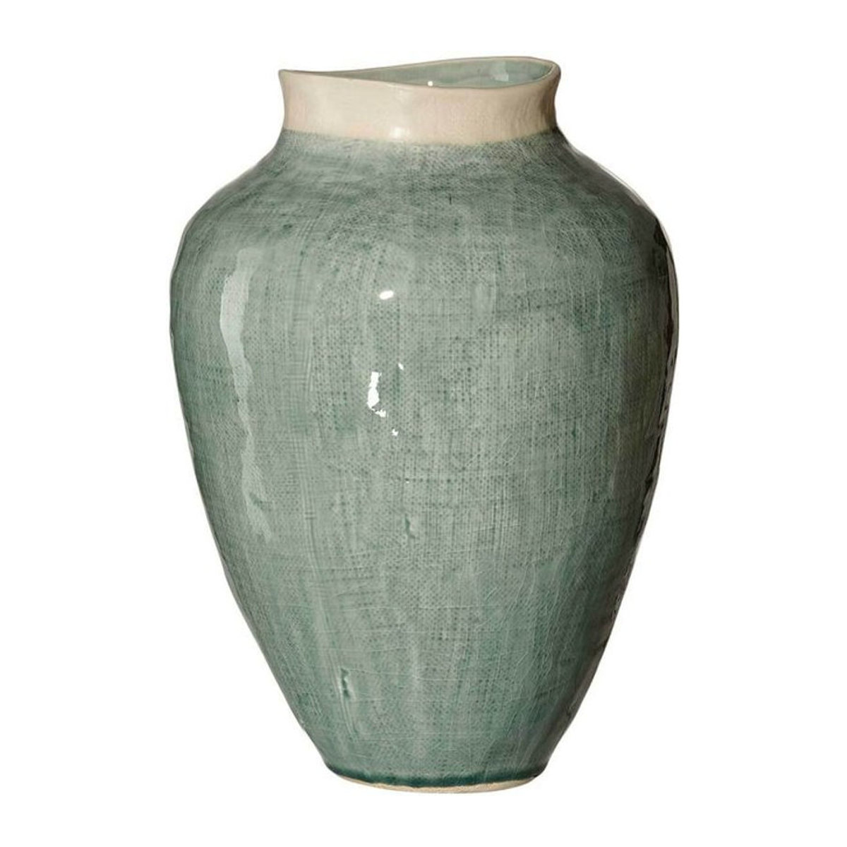 Ritzenhoff & Breker Vase Lucca in Grün aus Keramik, amphorenförmig, Höhe: 31 cm - Bild 1