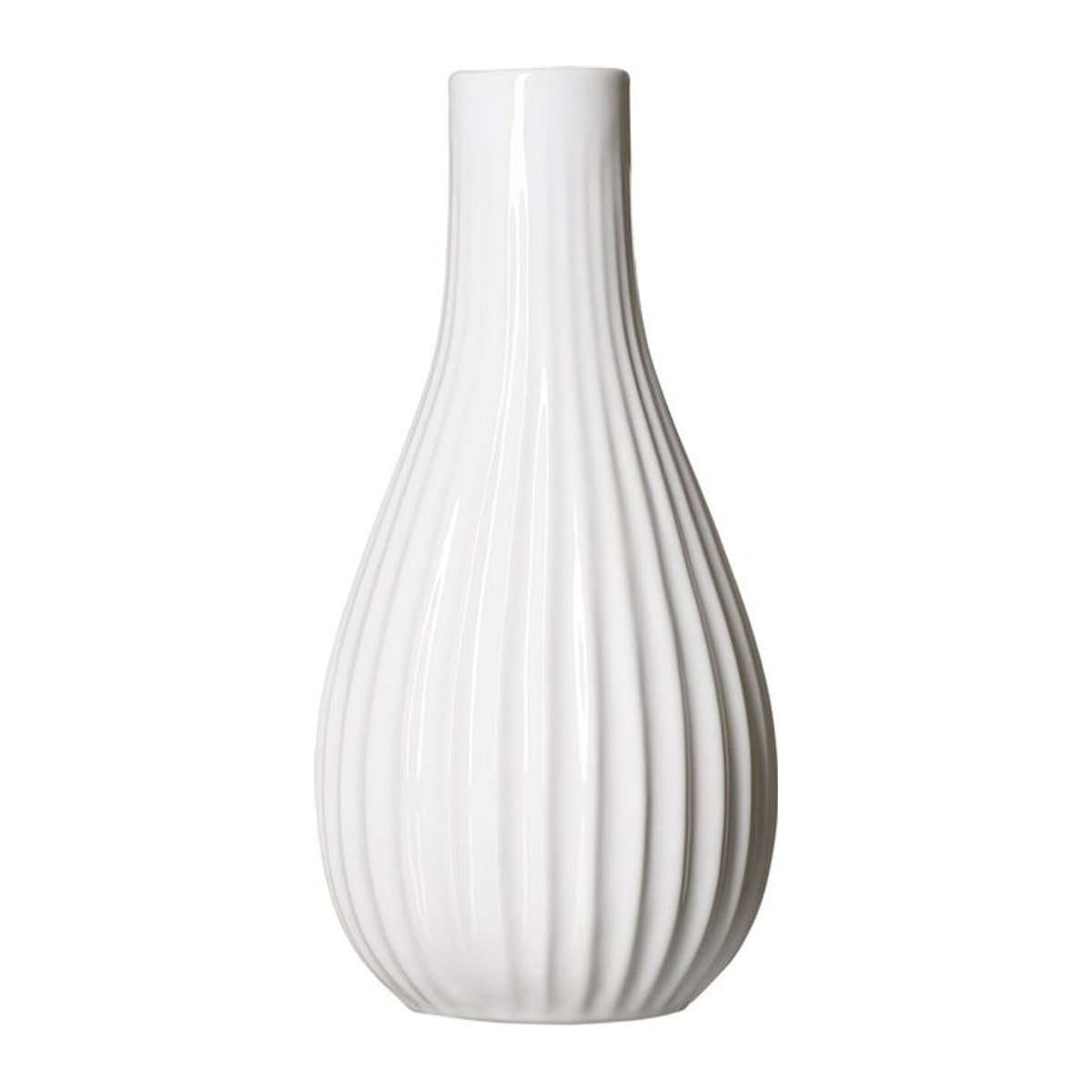 Ritzenhoff & Breker Vase Sanremo aus Keramik in Weiß, Höhe: 30 cm - Bild 1