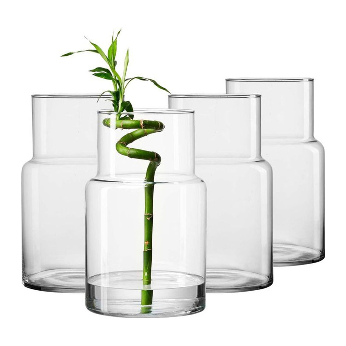 Ritzenhoff & Breker Vasen Dalia aus Glas, transparent, 4er Set, Höhe: 30 cm - Bild 1