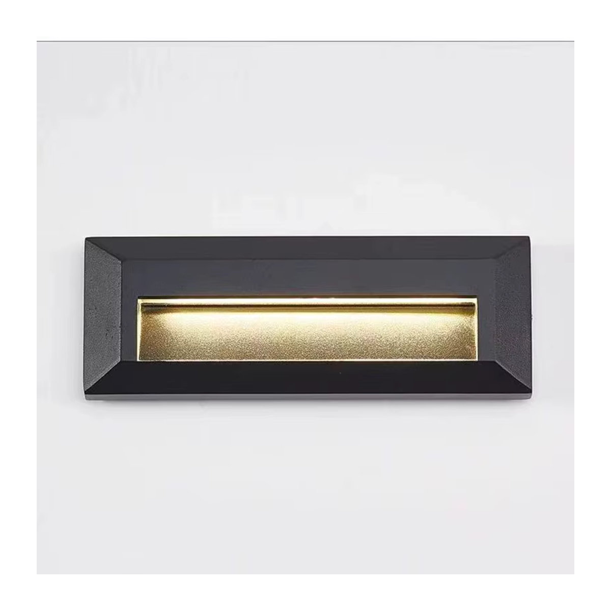 ROANJUNYH LED Wandleuchte Wasserdicht für Outdoor Treppen und Garten in Weiß oder Schwarz mit Kaltweißem Licht - Bild 2