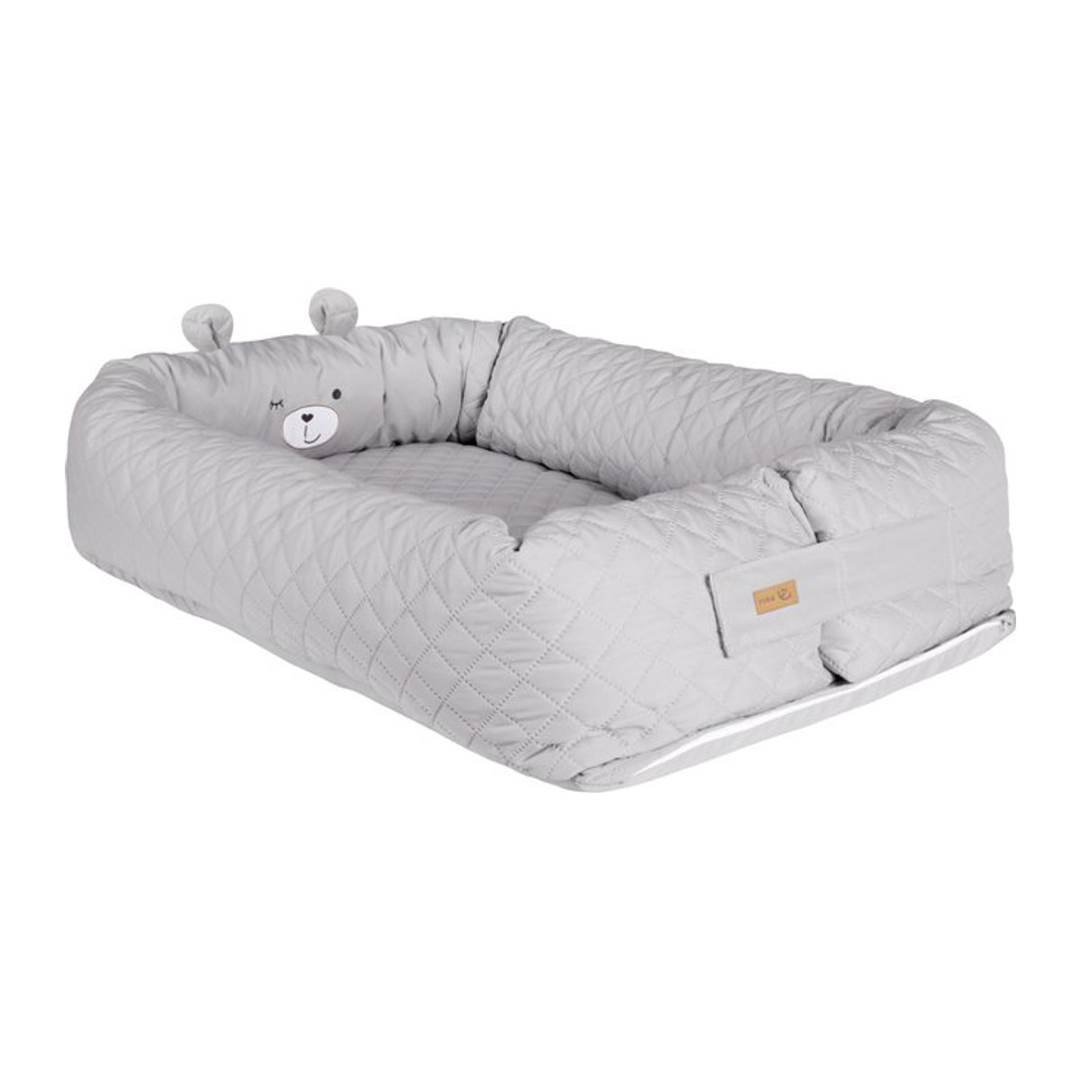 Roba Babylounge Style in Grau aus Mikrofaser - Bild 1