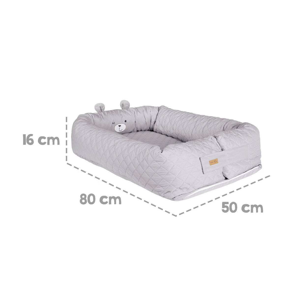Roba Babylounge Style in Grau aus Mikrofaser - Bild 5