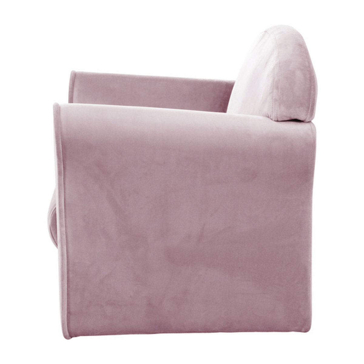 Roba Kindersessel mit Armlehnen aus Samt in Rosa, B/H/T: 49 x 39 x 43 cm - Bild 6