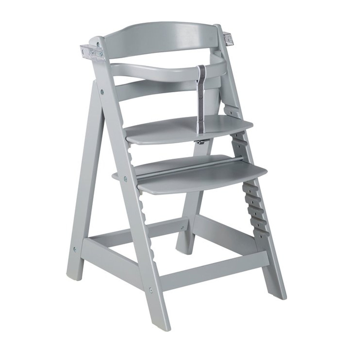 Roba Treppenhochstuhl Sit up Click & Fun mit Essbrett in Grau/Taupe, B/T/H: 50 x 54 x 80 cm - Bild 1