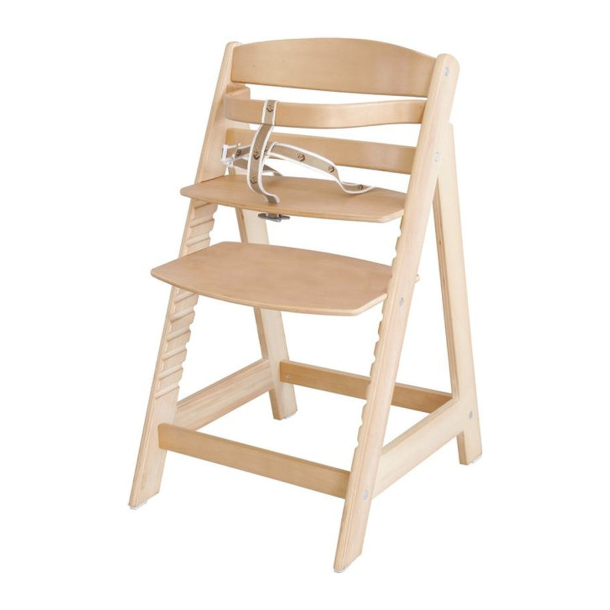 roba Treppenhochstuhl Sit Up III mitwachsend bis zum Jugendstuhl Holz Natur B/H/T: 44,5 x 80 x 54 cm - Bild 3