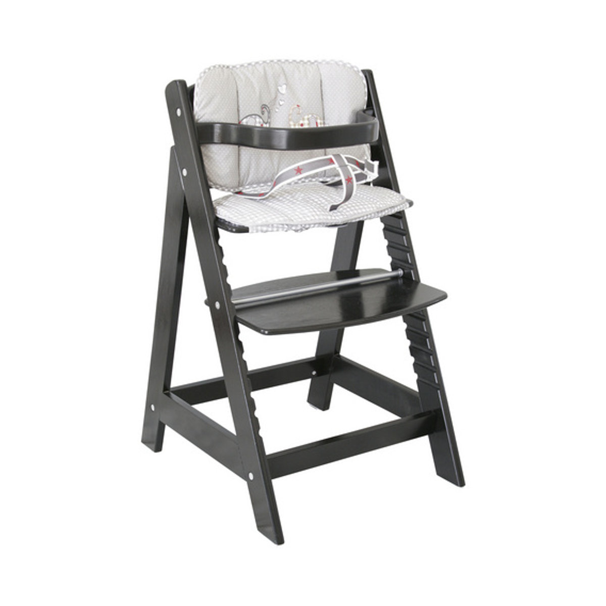 ROBA Treppenhochstuhl Sit Up in Schwarz, B/H/T: 44,5 x 80 x 54 cm - Bild 4
