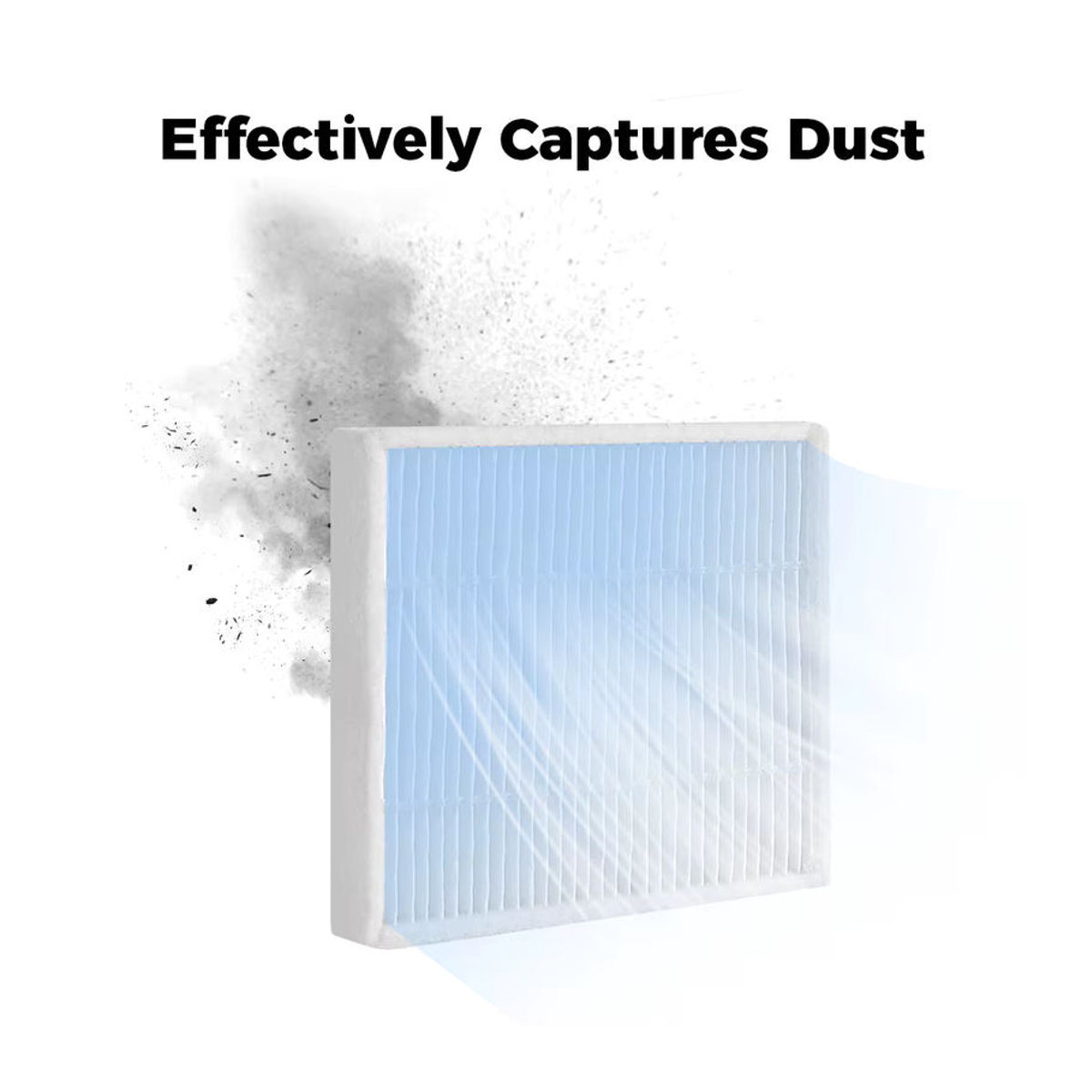 Roborock HEPA-Filter Ersatzzubehör in Weiß für Roboter-Staubsauger Q7 M5 Q7 M5+ Q7T+ Q7 L5 Q7 L5+ Q7 TF Q7 TF+ Q7B - Bild 3