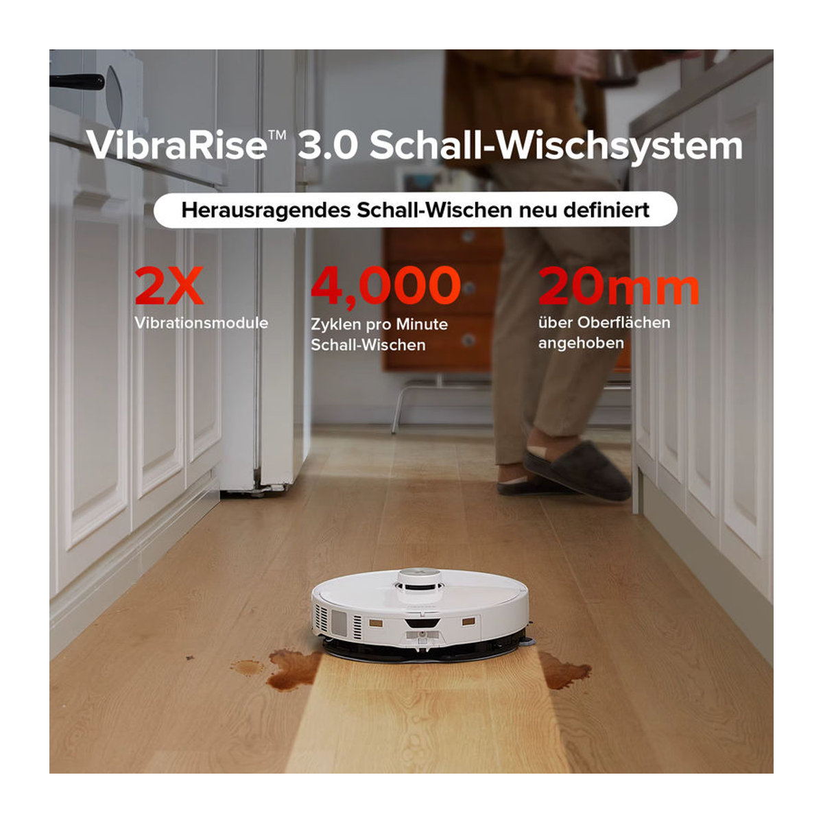 Roborock S8 MaxV Ultra Saugroboter mit Wischfunktion, Weiß, Generalüberholt - Bild 7