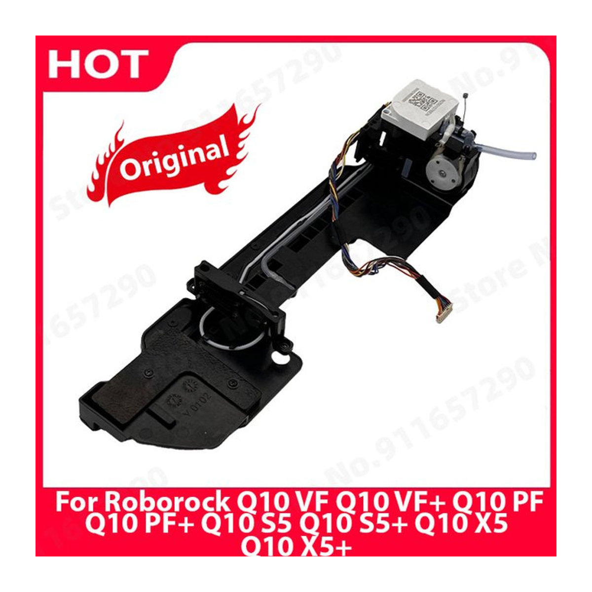 Roborock Vibrierendes Wischmodul Wischpad in Schwarz für Q10 VF Q10 VF+ Q10 PF Q10 PF+ Q10 S5 Q10 S5+ Q10 X5 Q10 X5+ Ersatzteil - Bild 1