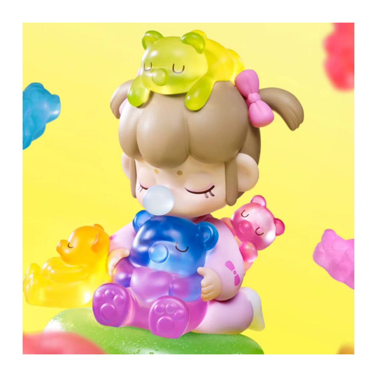 Robotime Nanci Sweet Time Blind Box Actionfigur als mehrfarbiges Sammlerstück aus Kunststoff zur Raumdekoration - Bild 2