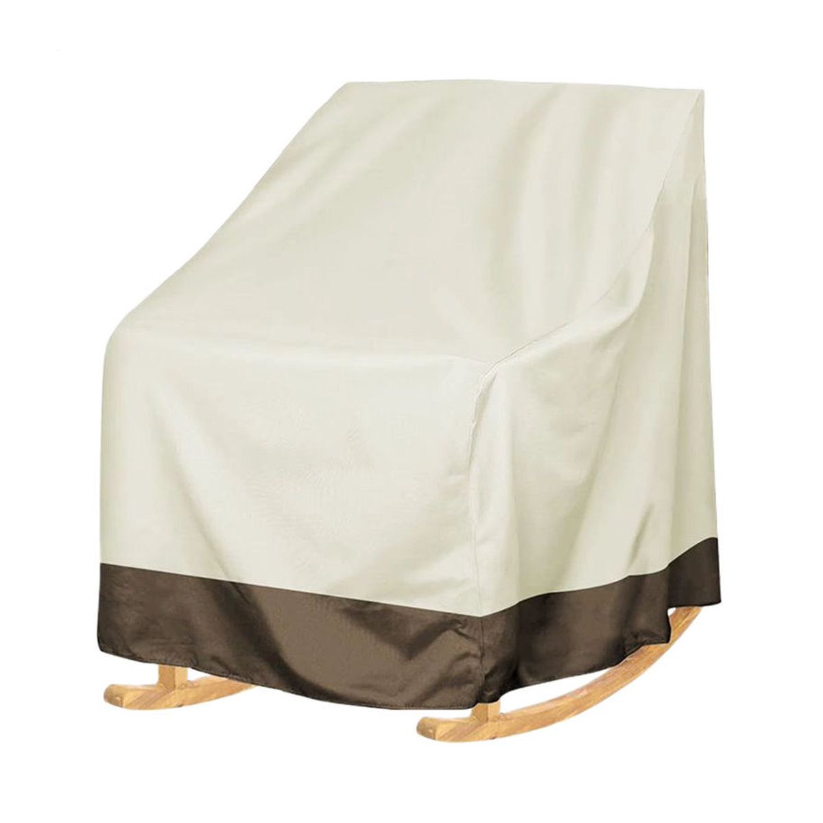 Robuste Staubschutzhüllen für Gartenmöbel und Schaukelstühle im Außenbereich, Beige - Bild 2